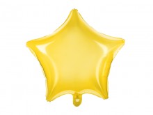 Folinis balionas "Žvaigždė", skaidrus (48cm)